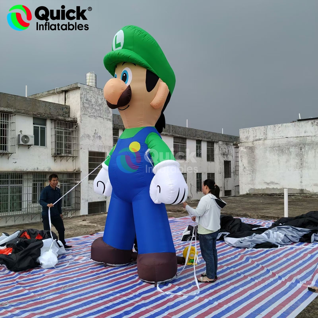 Inflatable Luigi
