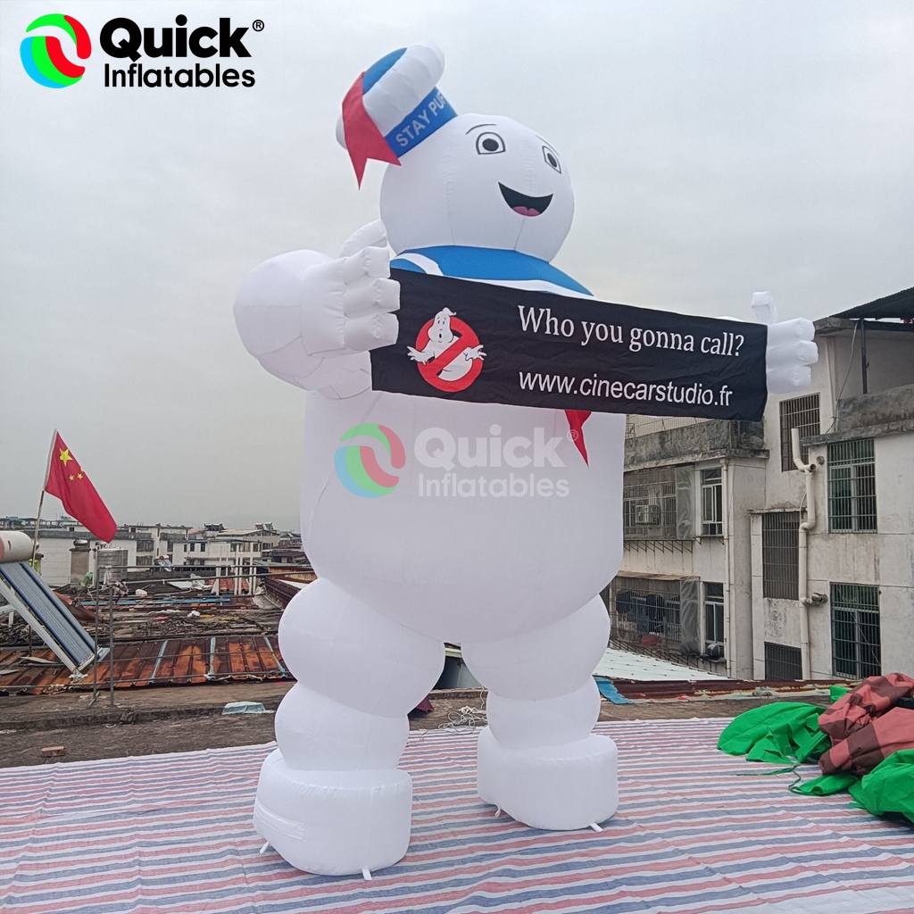 inflatable marshmallow man