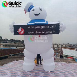 inflatable marshmallow man