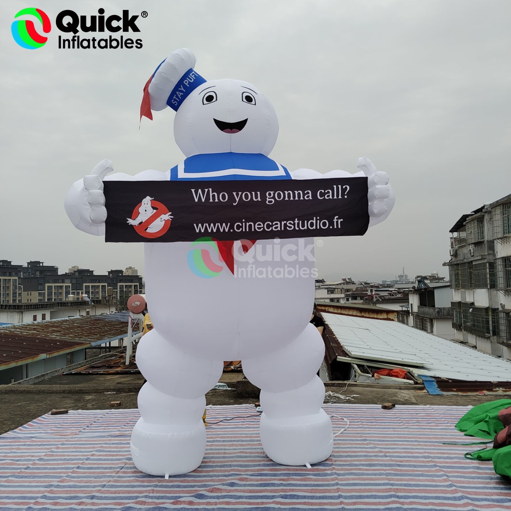 inflatable marshmallow man