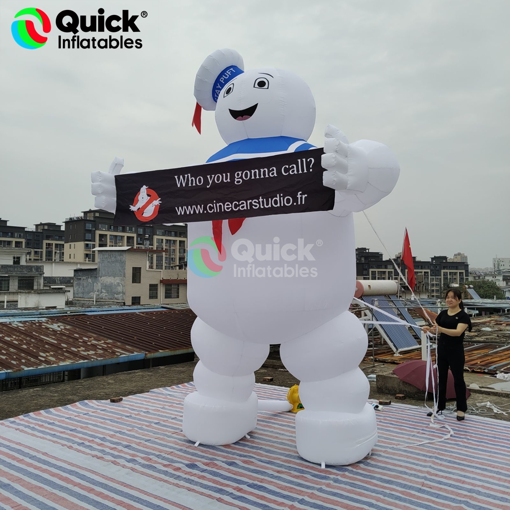 inflatable marshmallow man
