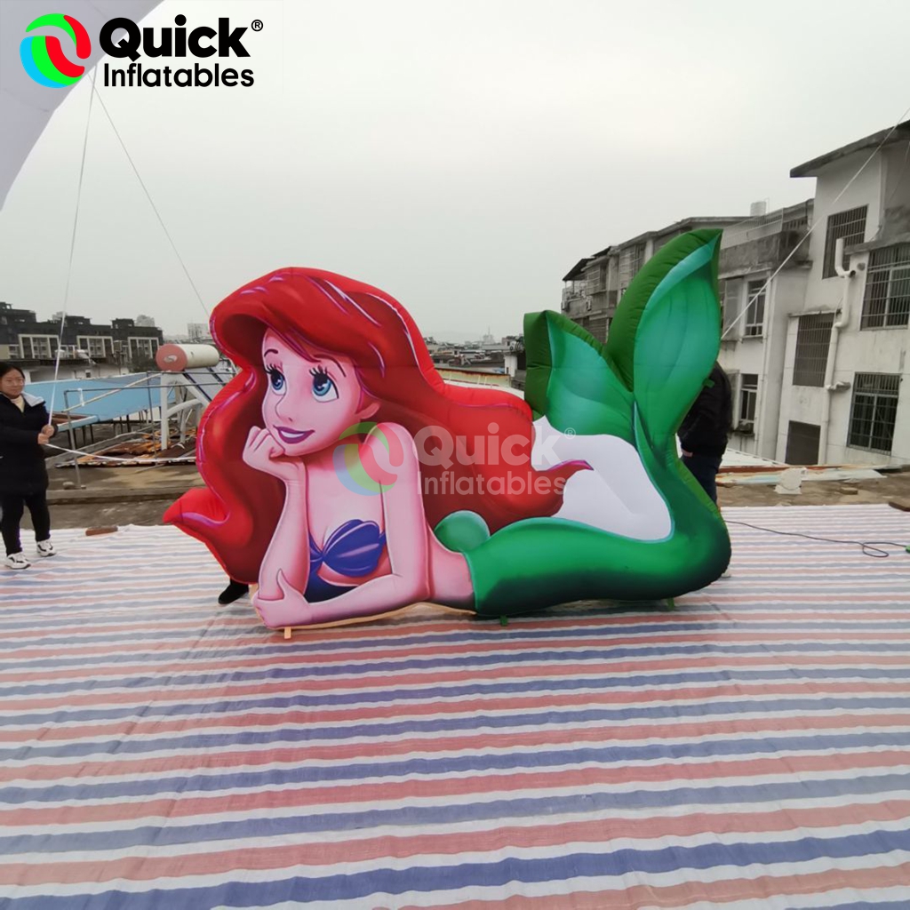 inflatable mermaid
