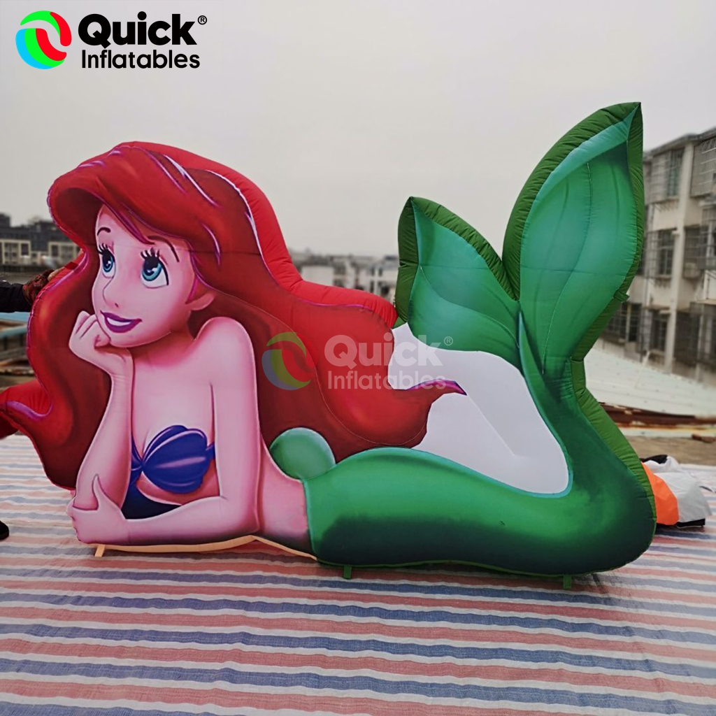 inflatable mermaid
