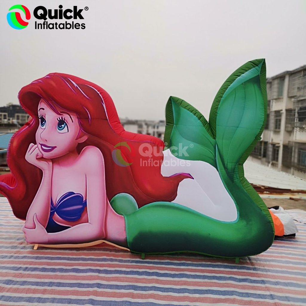 inflatable mermaid