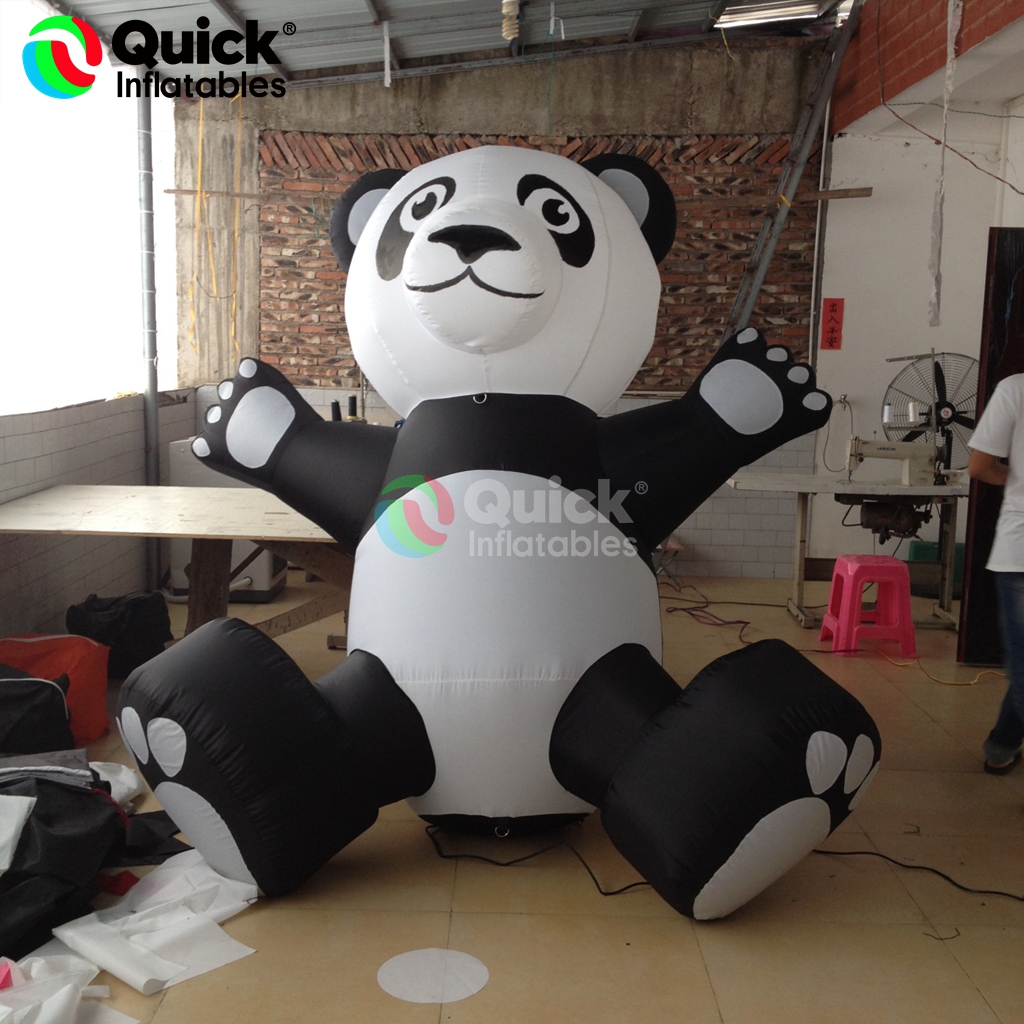 inflatable panda