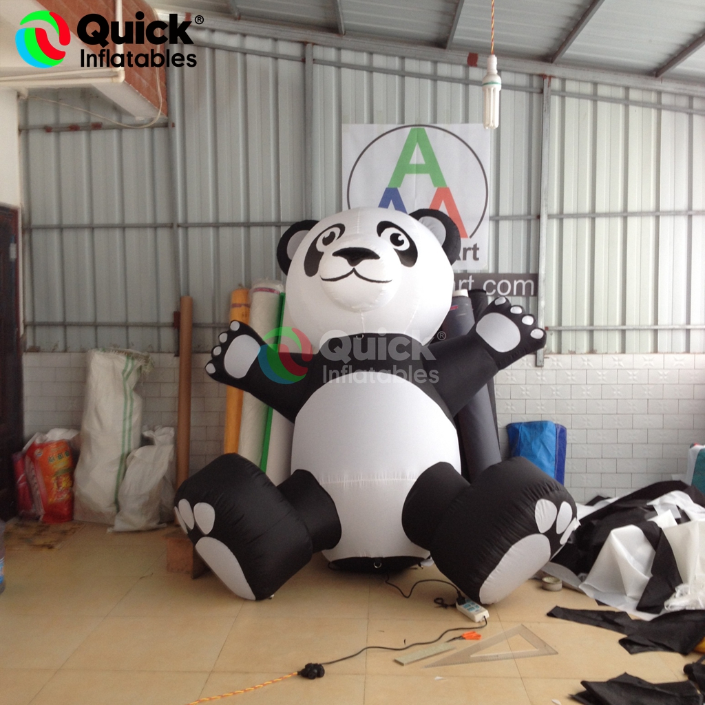 inflatable panda