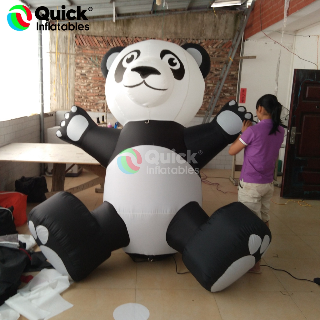 inflatable panda