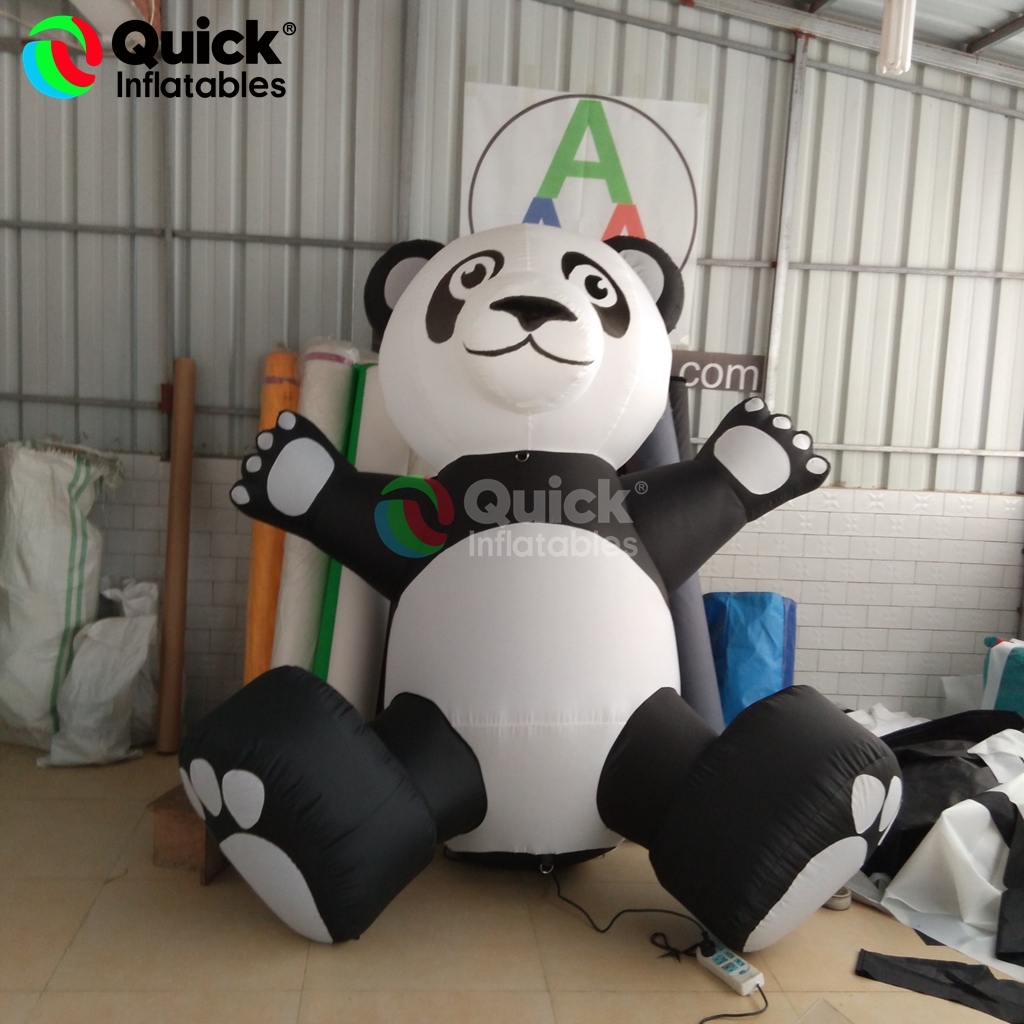 inflatable panda