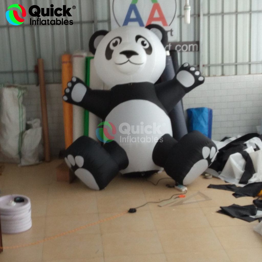 inflatable panda