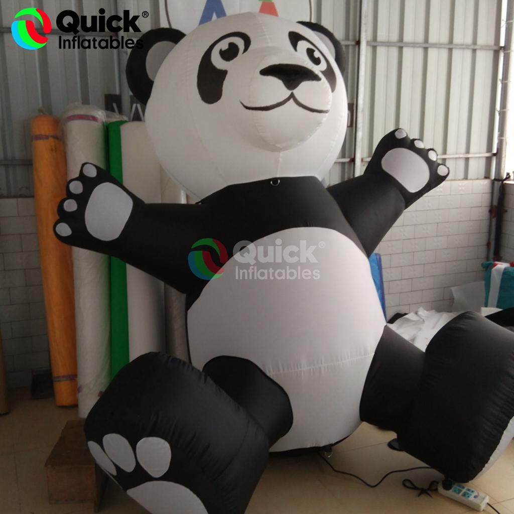 inflatable panda