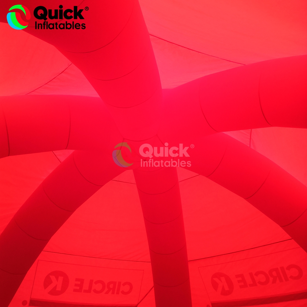 Red Inflatable Spider Tent