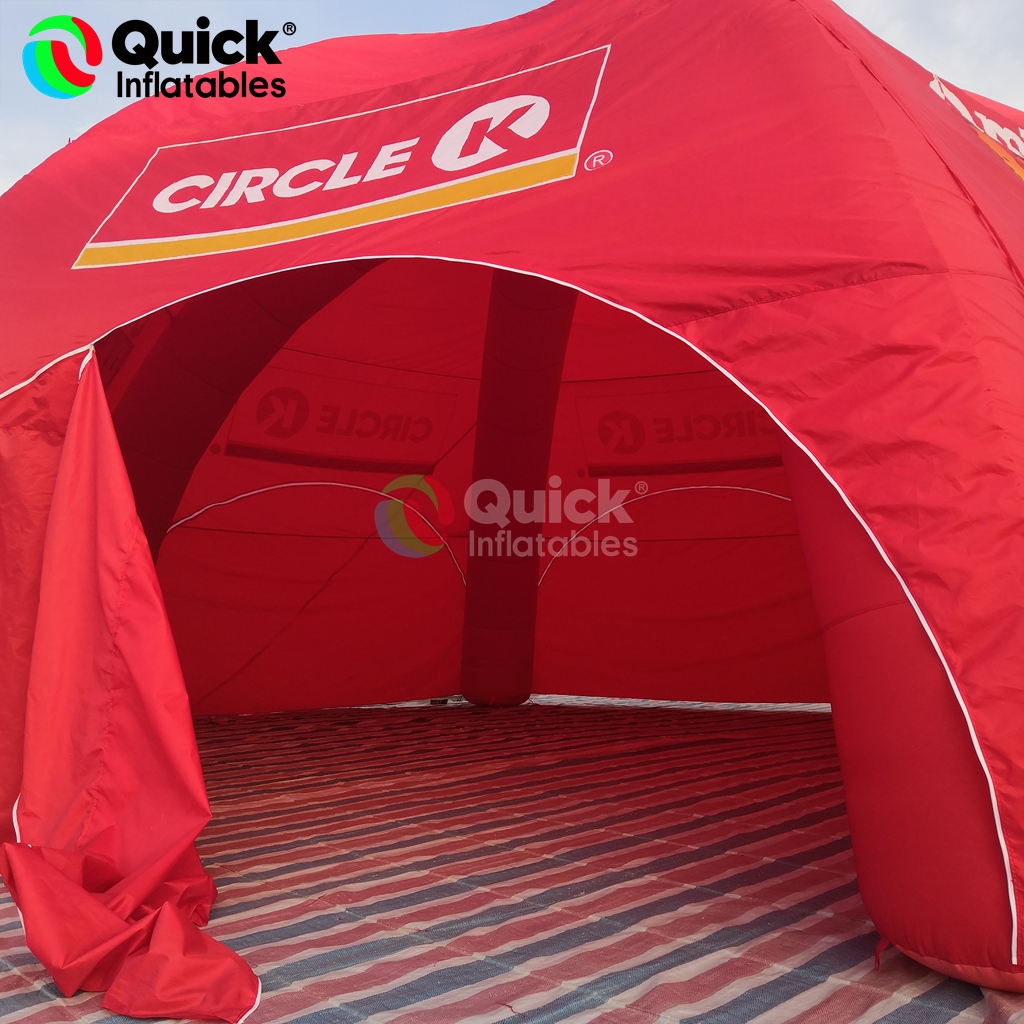 Red Inflatable Spider Tent