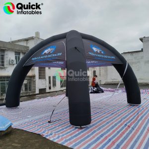 Black Inflatable Spider Tent