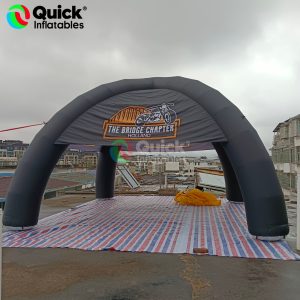 black spider tent