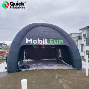 black spider tent