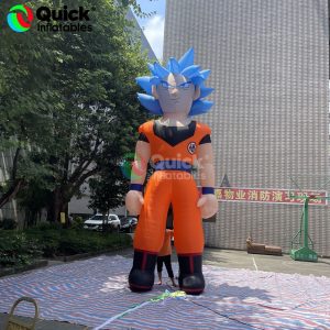 Inflatable Super Saiyan Blue Goku