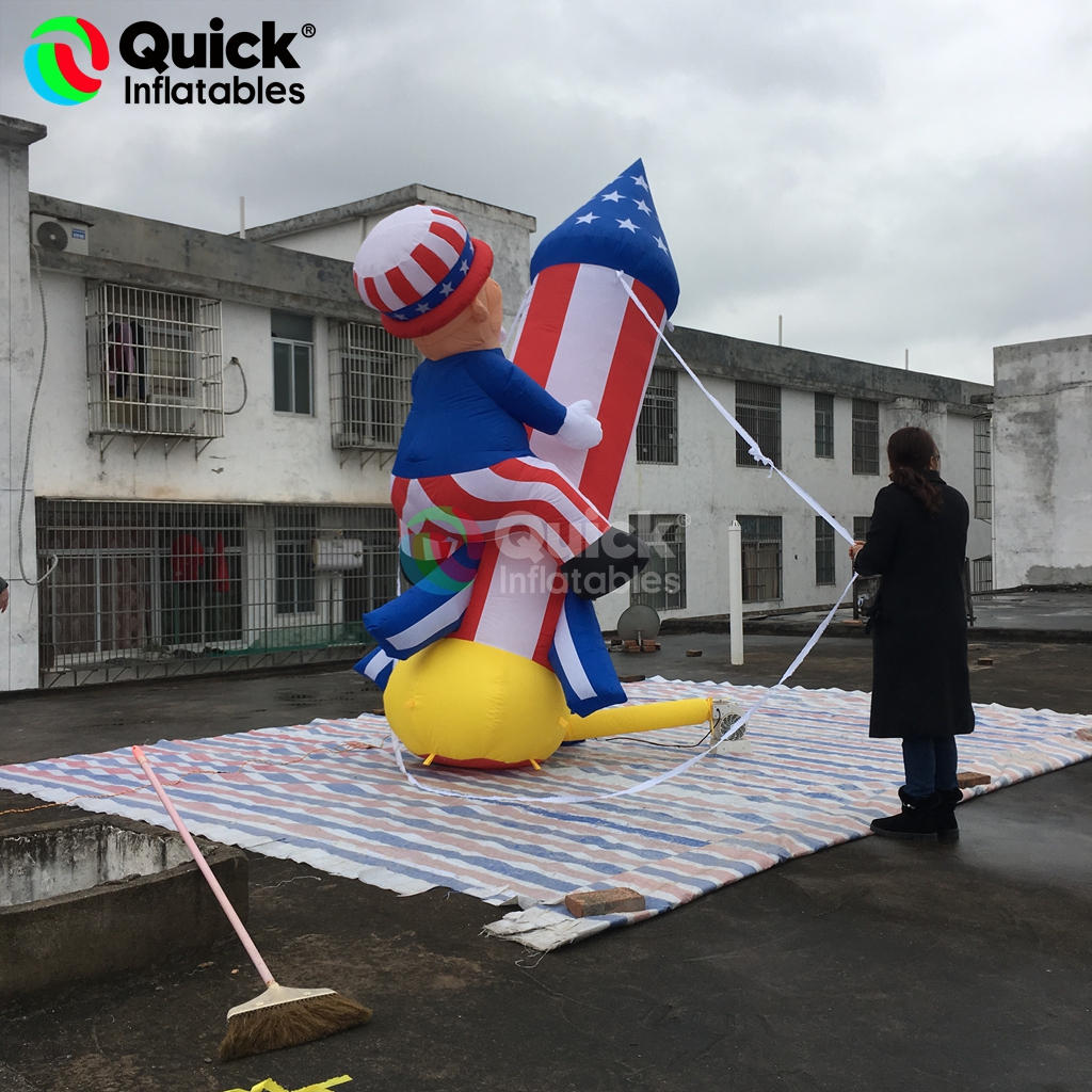 Inflatable Uncle Sam