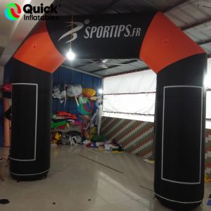 inflatable Velcro arch