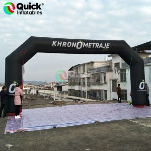inflatable Velcro arch